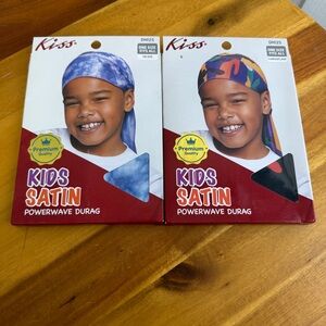 Kiss kiss satin power wave durag lot of 2